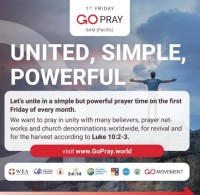 1st Friday - GO PRAY