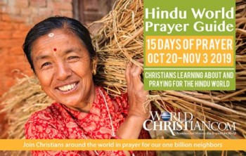 Hindu World 15 Days of Prayer Guide –20 Oct – 3 Nov 2019