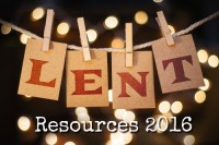 Praying through Lent 2016