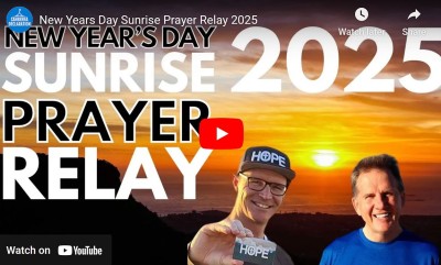 New Years Day – Sunrise Prayer Relay – Jan 1st